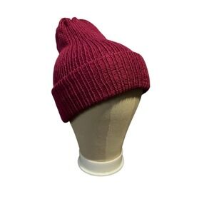 NEW knitted handmade beanie hat adult one size teen men women double layer thick